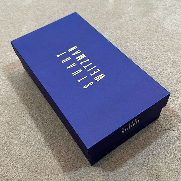 Stuart Weitzman Black Leather Kitten Heel Bow Vintage Pointed Toe Women 8.5B - Picture 8 of 12